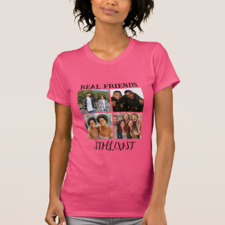 T-shirt Température photo personnalisée "Les vrais amis ex