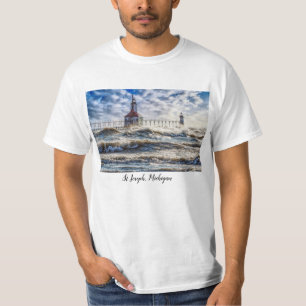 T-shirt Tempête Au Phare St Joseph