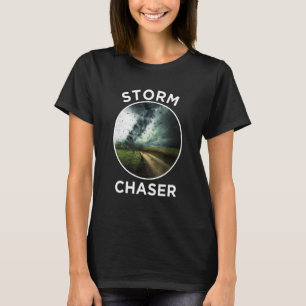 T-shirt Tempête Chaser météorologue ouragan Tornado tempêt