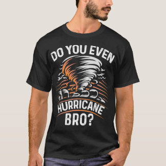 T-shirt Tempête chasse éclair tonnerre Météo ouragan
