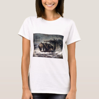 T-shirt Tempête de neige d'Adolf Schreyer Wallachian