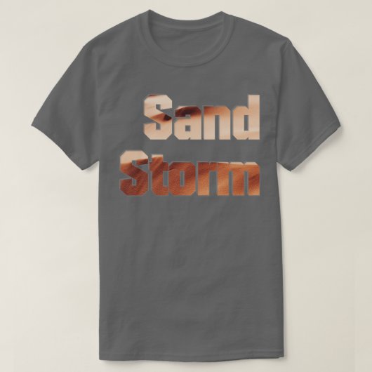 T-shirt Tempête de sable (Design devant)
