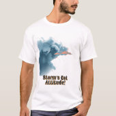 T-shirt Tempête dramatique Art Cloud (Devant)