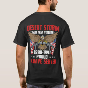 T-shirt Tempête du désert Vétérinaire