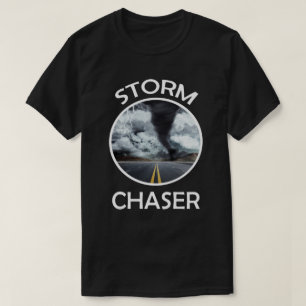 T-shirt Tempête météorologique Tornado ouragan Chaser
