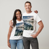 T-SHIRT TEMPÊTE OCÉANIQUE (Unisexe)