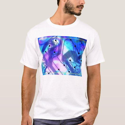 T-shirt Tempête technologique (Devant)