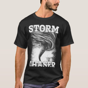 T-shirt Tempête Tornade Twister Et Ouragan Chaser Météo
