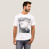T-shirt Tempête tropicale Ida dans la mer des Caraïbes (Devant entier)