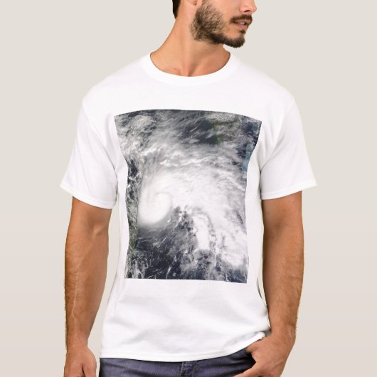 T-shirt Tempête tropicale Ida dans la mer des Caraïbes 2 (Devant)