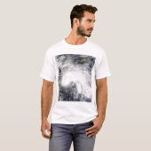 T-shirt Tempête tropicale Ida dans la mer des Caraïbes 2 (Devant entier)