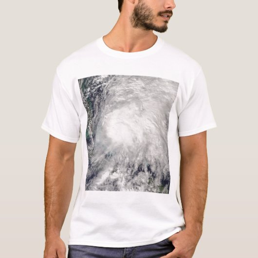 T-shirt Tempête tropicale Noel au-dessus des Bahamas (Devant)