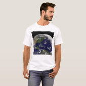 T-shirt Tempêtes Tropicales Sur La Planète Terre. (Devant entier)