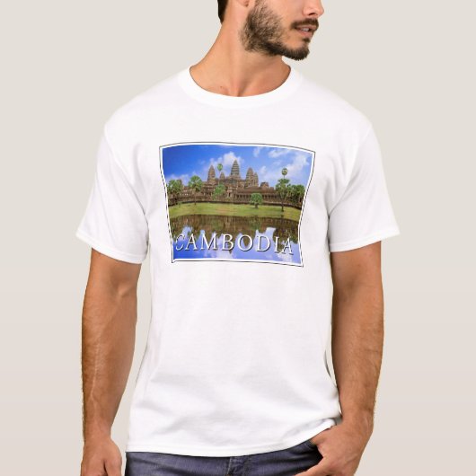 T-shirt Temple d'Angkor Vat | Kampuchea, Cambodge (Devant)