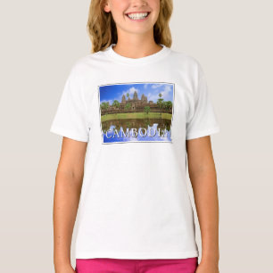 T-shirt Temple d'Angkor Wat Kampuchea, Cambodge