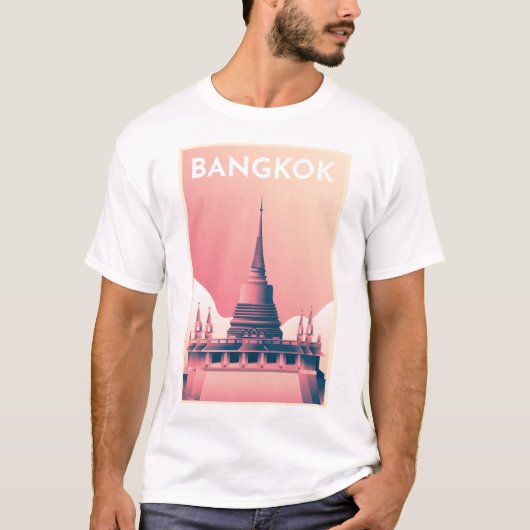 T-shirt Temple de Bangkok (Devant)