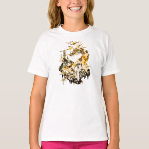 T-shirt Temple de dragon de mythologie asiatique majestueu