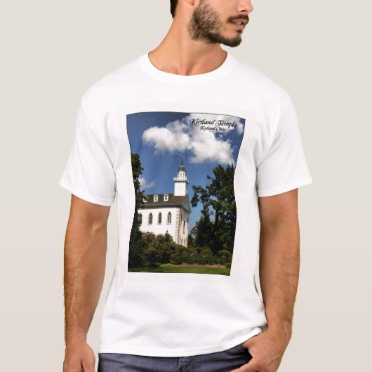 T-shirt Temple de Kirtland (Devant)