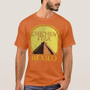 T-shirt Temple de Kukulcn El Castillo Chichen Itza Mexique