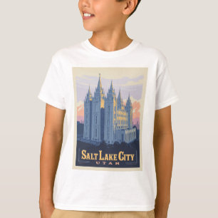 T-shirt Temple de Salt Lake Salt Lake City, Utah