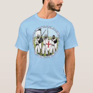 T-shirt Temple des chevaliers médiévaux