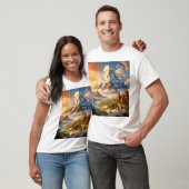 T-shirt Temple des pics tranquilles (Unisexe)