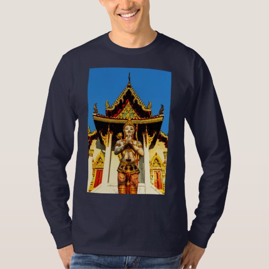T-shirt Temple Et Bouddha Thaïlandais 1102 (Devant)