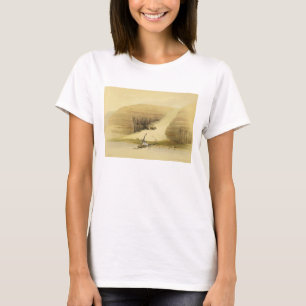 T-shirt Temple excavé d'Abu Simbel, de "Egypte et du NU