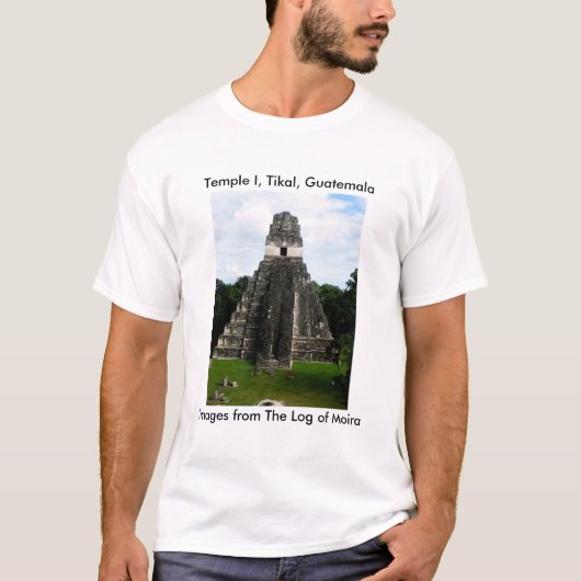 T-shirt Temple I, Tikal, Guatemala (Devant)