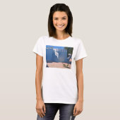 T-shirt Temple Inde 2000 de singe (Devant entier)