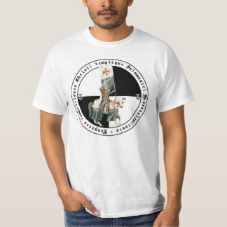 T-shirt Templer chevaliers de drapeau