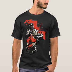 T-shirt Templier de Chevalier Saint