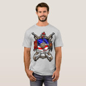 T-Shirt Templiers USA (Devant entier)