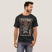 T-shirt Temps à Thyme : Herbe Trace (Devant entier)