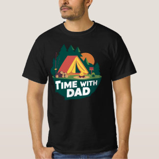 T-shirt Temps avec papa - Fête des pères