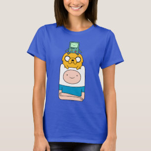 T-shirt Temps d'aventure   BMO, Jake & Finn