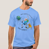 T-shirt Temps d'aventure | Finn & Jake Jouer Avec BMO T-Sh (Devant)
