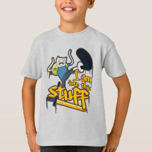T-shirt Temps d'aventure Finn "Je Suis Dans Ce Genre"