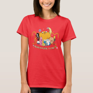 T-shirt Temps d'aventure Graphique de grand groupe Jake