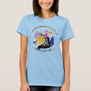 T-shirt Temps d'aventure   Graphique de groupe BMO
