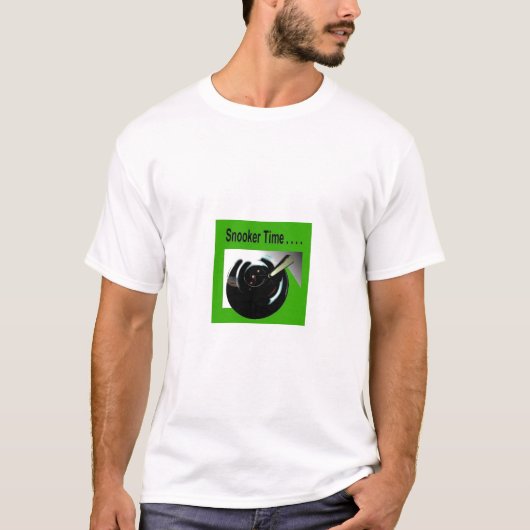 T-shirt Temps de billard (Devant)