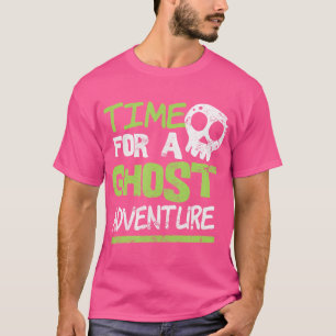 T-shirt Temps De Chasse Fantôme Pour Une Aventure Hallowee