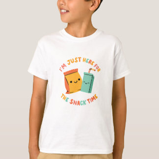 T-shirt Temps de collation kawaii