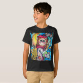 T-shirt Temps de comptine de dock de Dickory d'hickory (Devant entier)
