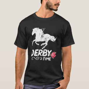 T-shirt Temps de Derby Y tous Chevaux Festival de course