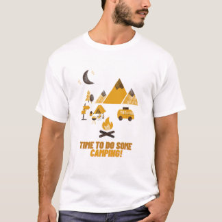 T-SHIRT TEMPS DE FAIRE DU CAMPING