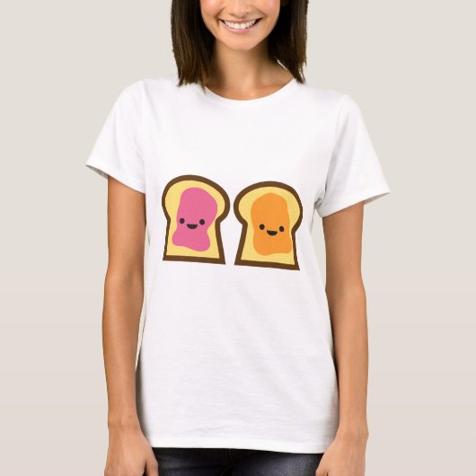 T-shirt Temps de gelée de beurre d'arachide ! (Devant)