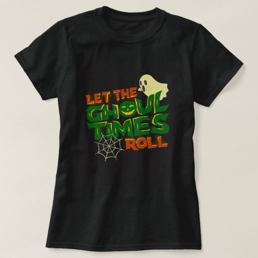 T-shirt Temps de goule Roulent (Design devant)