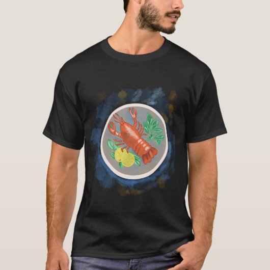 T-shirt Temps de homard (Devant)