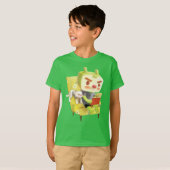 T-shirt Temps de lecture confortable avec animal de compag (Devant entier)